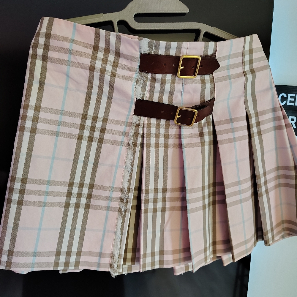 Barberry Wool Mini Skirt